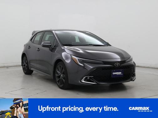 Gray 2025 Toyota Corolla Hatchback XSE