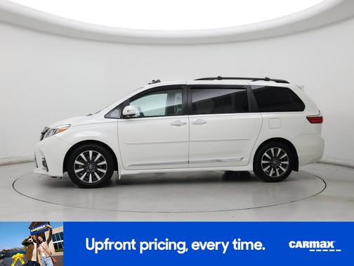 White 2019 Toyota Sienna Limited Premium