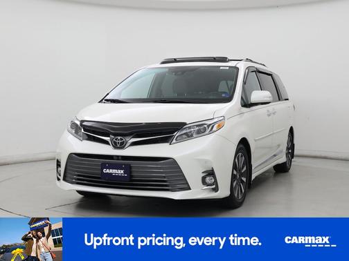 White 2019 Toyota Sienna Limited Premium