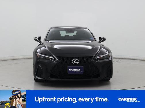 Black 2021 Lexus IS 350 F-Sport