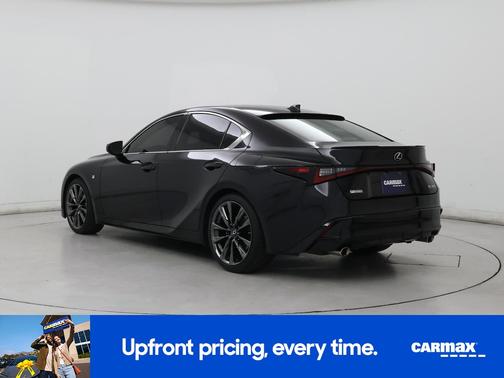 Black 2021 Lexus IS 350 F-Sport