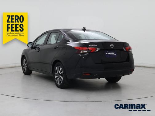 Black 2025 Nissan Versa SV