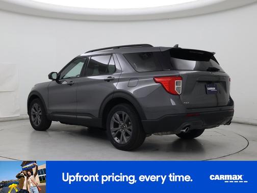 Gray 2022 Ford Explorer XLT