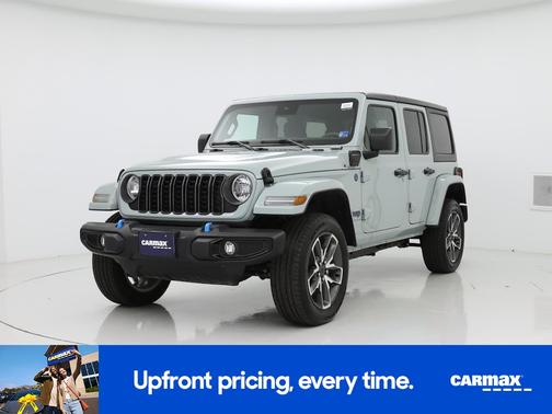 Green 2024 Jeep Wrangler 4xe Sport S