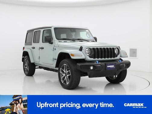 Green 2024 Jeep Wrangler 4xe Sport S