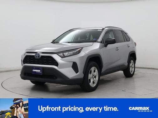 Silver 2021 Toyota RAV4 Hybrid LE