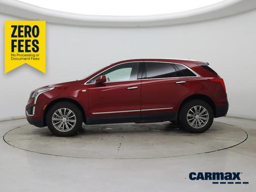Red 2019 Cadillac XT5 Luxury