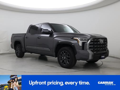 Gray 2025 Toyota Tundra Platinum