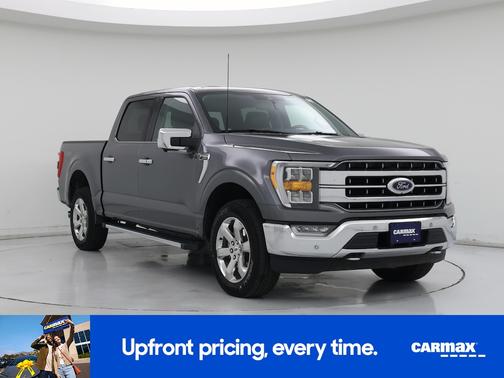 Gray 2021 Ford F-150 Lariat