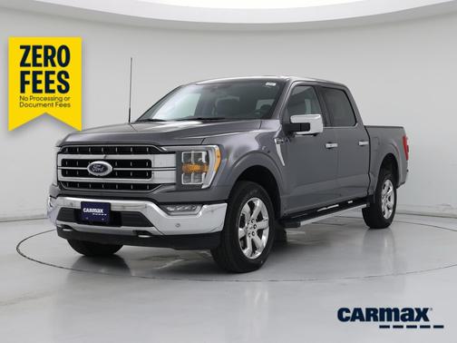 Gray 2021 Ford F-150 Lariat