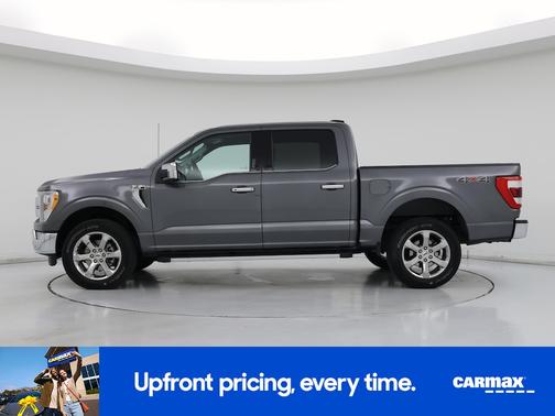 Gray 2021 Ford F-150 Lariat
