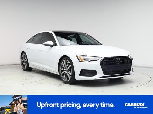 White 2022 Audi A6 Premium Plus