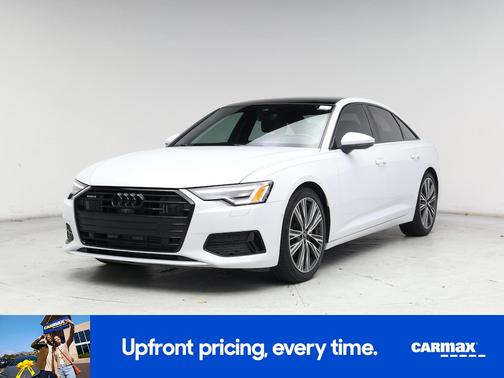 White 2022 Audi A6 Premium Plus