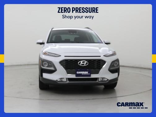 White 2021 Hyundai KONA Limited