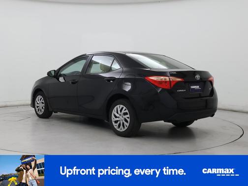 Black 2017 Toyota Corolla LE