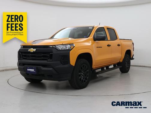 Orange 2026 Chevrolet Colorado Work Truck