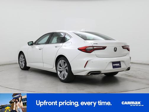 White 2021 Acura TLX Technology