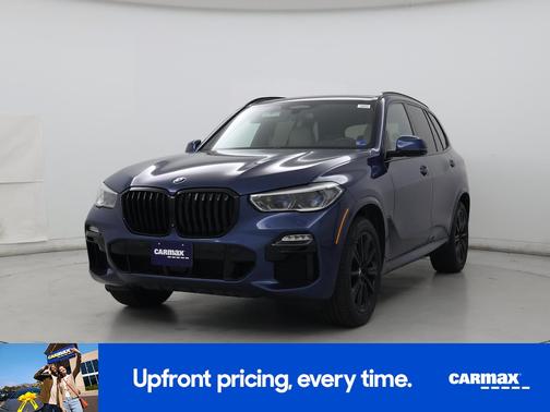 Blue 2020 BMW X5 M50i