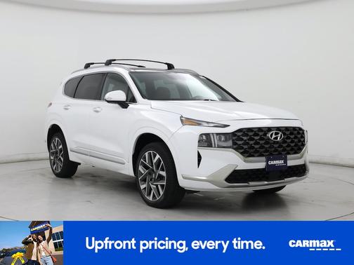 White 2023 Hyundai SANTA FE Calligraphy