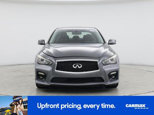 Gray 2016 INFINITI Q50 Red Sport 400