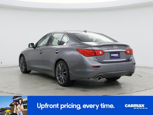 Gray 2016 INFINITI Q50 Red Sport 400