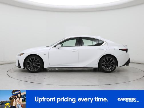 White 2022 Lexus IS 350 F-Sport