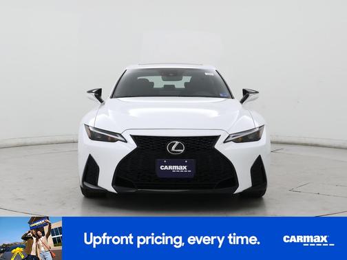 White 2022 Lexus IS 350 F-Sport