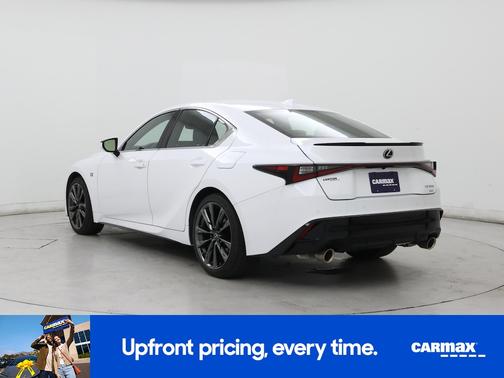 White 2022 Lexus IS 350 F-Sport