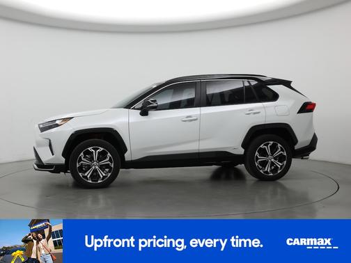 White 2025 Toyota RAV4 Plug-In Hybrid XSE