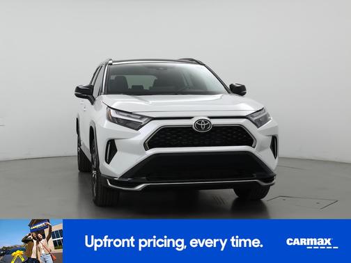 White 2025 Toyota RAV4 Plug-In Hybrid XSE