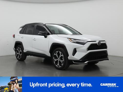 White 2025 Toyota RAV4 Plug-In Hybrid XSE