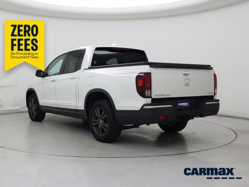 White 2019 Honda Ridgeline Sport