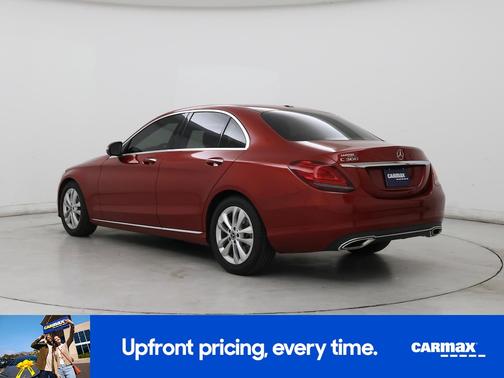 Red 2021 Mercedes-Benz C-Class