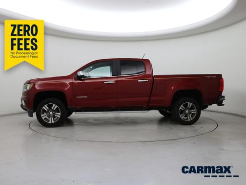 Red 2017 Chevrolet Colorado LT