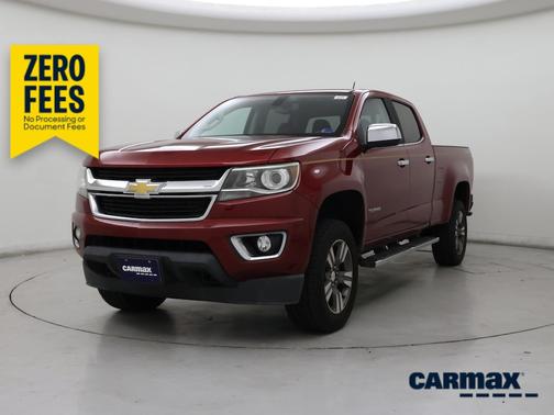 Red 2017 Chevrolet Colorado LT