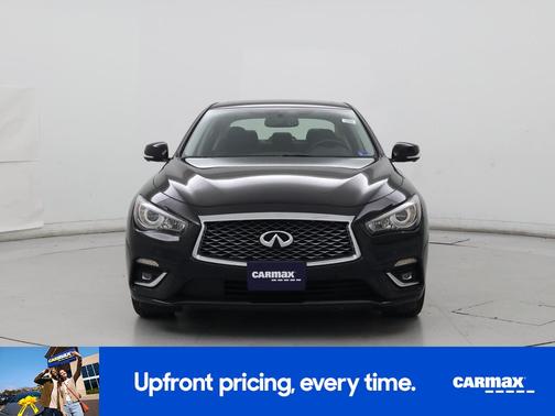 Black 2022 INFINITI Q50 Luxe