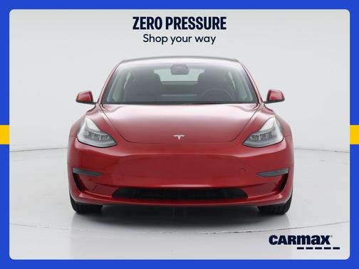 Red 2023 Tesla Model 3