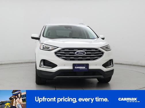 White 2021 Ford Edge Titanium