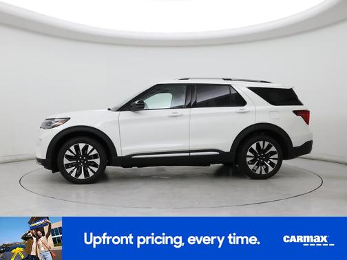 White 2026 Ford Explorer Platinum