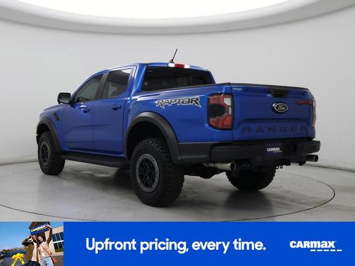 Blue 2025 Ford Ranger Raptor