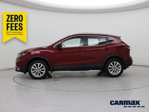Red 2022 Nissan Rogue Sport SV