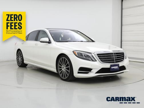 White 2015 Mercedes-Benz S-Class