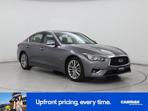 Gray 2019 INFINITI Q50 Sport
