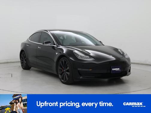 Black 2020 Tesla Model 3 Long Range