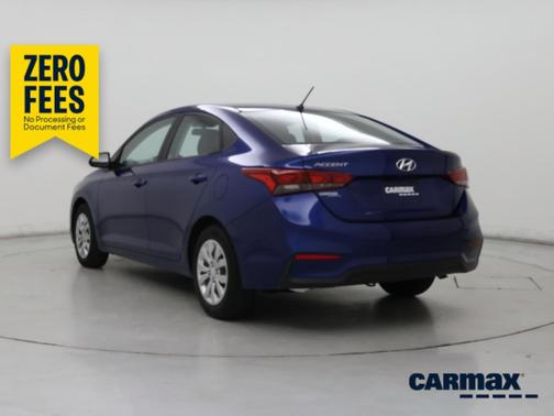 Blue 2020 Hyundai Accent SE