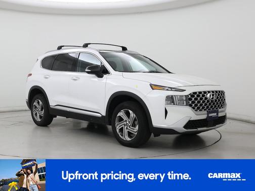 White 2023 Hyundai SANTA FE SEL