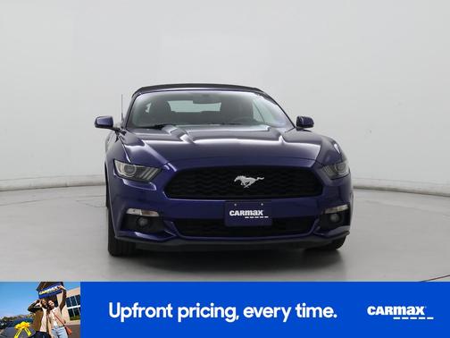 Blue 2016 Ford Mustang Ecoboost Premium