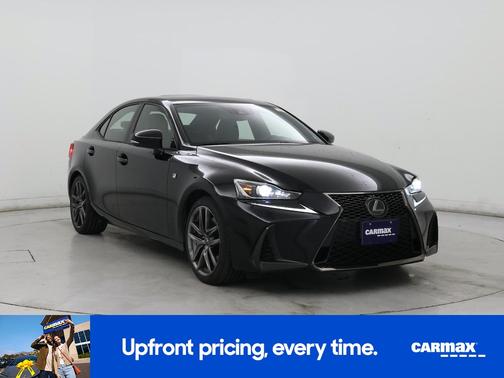 Black 2018 Lexus IS 300 F-Sport