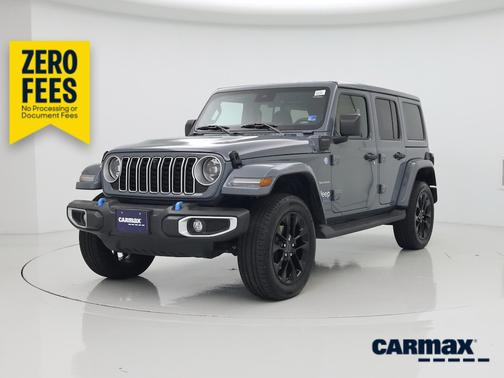 Gray 2024 Jeep Wrangler 4xe Sahara