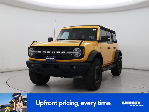 Orange 2022 Ford Bronco Wildtrak